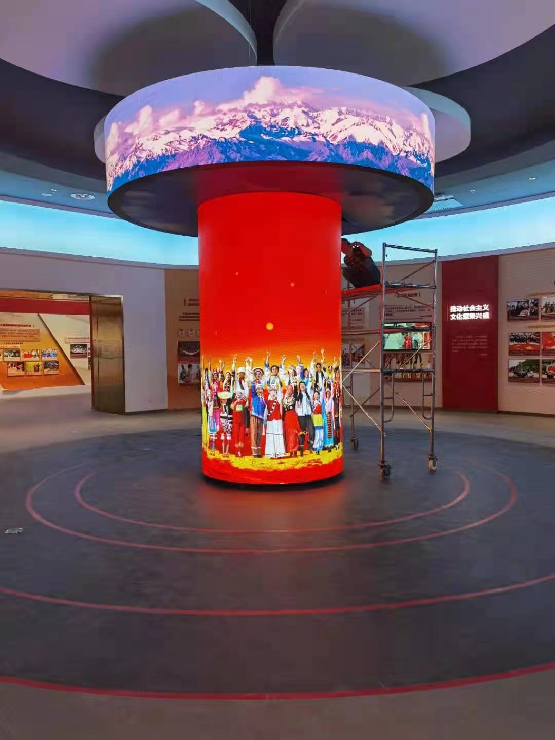 Urumqi Cultural Center LED