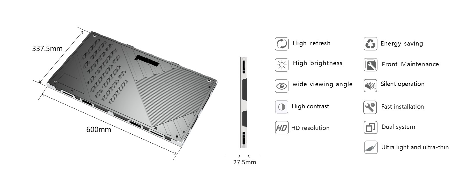 Precision Pixel Pitch