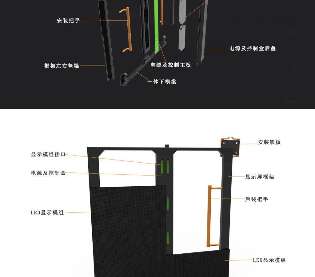 Ultra-Thin Rental LED